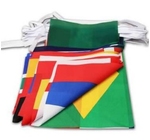 DRAPEAU GUIRLANDE AFRICANE 10PIECES 